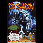 DJ. Shadow 2002 Fillmore F525 Poster