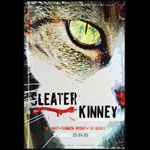 Sleater-Kinney 2002 Fillmore F536 Poster