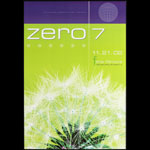 Zero 7 2002 Fillmore F546 Poster