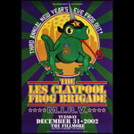 Les Claypool Frog Brigade 2002 Fillmore F551 Poster