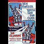 Death Cab For Cutie 2004 Fillmore F616 Poster