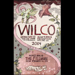 Wilco  2004 Fillmore F670 Poster