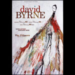 David Byrne 2005 Fillmore F680 Poster