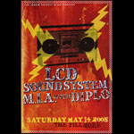 LCD Soundsystem 2005 Fillmore F690 Poster