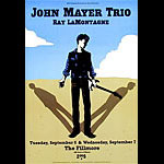 John Mayer Trio 2005 Fillmore F713 Poster