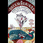 The Decemberists 2005 Fillmore F716 Poster