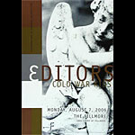 Editors 2006 Fillmore F799 Poster