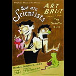 We Are Scientists 2006 Fillmore F810 Poster