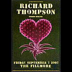 Richard Thompson 2007 Fillmore F886 Poster