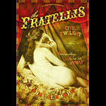 The Fratellis 2008 Fillmore F952 Poster