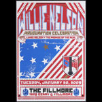 Willie Nelson - Inauguration Celebration 2009 Fillmore F985 Poster