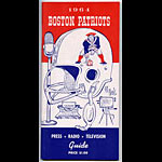 1964 Boston Patriots Media Guide