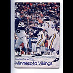 1976 Minnesota Vikings Media Guide