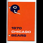 1970 Chicago Bears Media Guide
