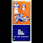 1970 Denver Broncos Media Guide