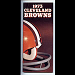 1973 Cleveland Browns Media Guide