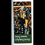 1973 San Diego Chargers Media Guide