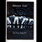 1964 Baltimore Colts Media Guide