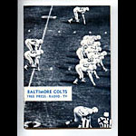 1965 Baltimore Colts Media Guide