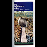 1971 Baltimore Colts Media Guide