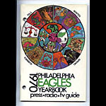 1970 Philadelphia Eagles Media Guide