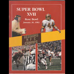 Super Bowl XVII 1983 Redskins Football Media Guide