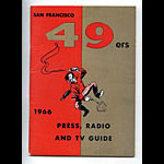 1966 San Francisco 49ers Media Guide