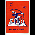 1956 New York Giants Media Guide