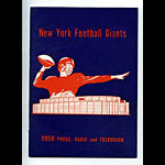 1958 New York Giants Media Guide