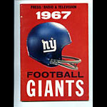 1967 New York Giants Media Guide