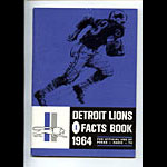 1964 Detroit Lions Media Guide