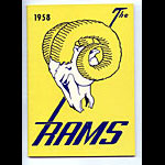 1958 Los Angeles Rams Media Guide