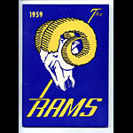 1959 Los Angeles Rams Media Guide