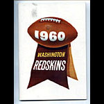 1960 Washington Redskins Media Guide