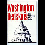 1963 Washington Redskins Media Guide