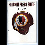 1972 Washington Redskins Media Guide