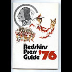 1976 Washington Redskins Media Guide