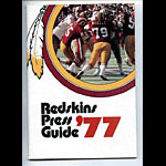 1977 Washington Redskins Media Guide