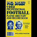 Joe Montana Pro Digest 1982 Football Player Directory and Pro Football Program