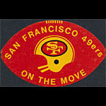 1971 San Francisco 49ers Pocket Schedule