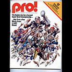 1977 Oakland Raiders vs San Francisco 49ers Program Program