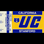 1978 Cal vs Stanford Big Game Football Ticket