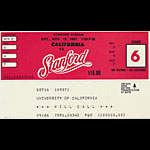 1983 Stanford vs Cal Big Game Football Ticket