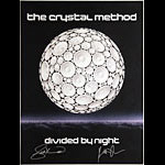 The Crystal Method - Divided By Night Album Release Promo Autographed Poster