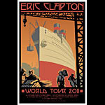 Ron Donovan - Firehouse Eric Clapton World Tour 2011 South America Poster