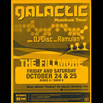 Galactic (Ruckus Tour) Flyer