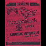 Hoobastank - Nokia Unwired Tour 2003 Flyer