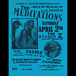 The Meditations Flyer