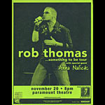 Rob Thomas - Something To Be Tour Flyer