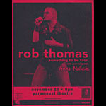 Rob Thomas - Something To Be Tour Flyer